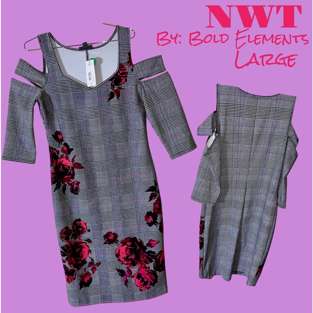 NWT size Large Dress LUXOURIANT ROSE by Bold elements